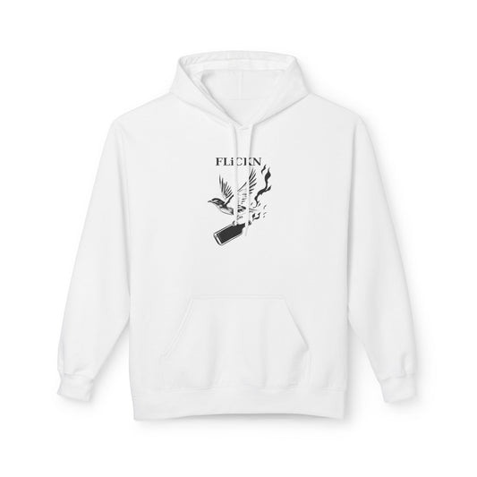 FlickN the bird Softstyle Hoodie