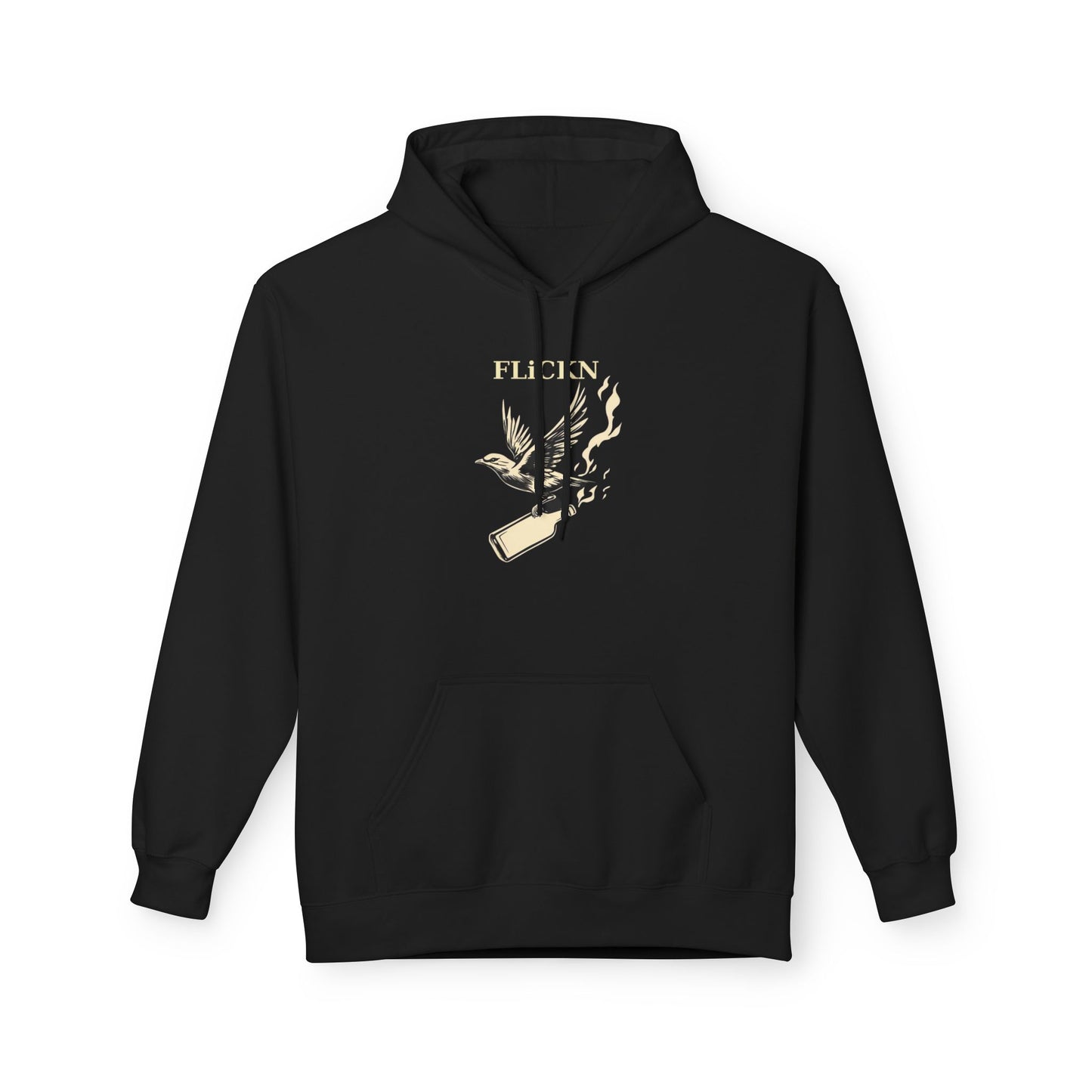 FlickN the bird Softstyle Hoodie